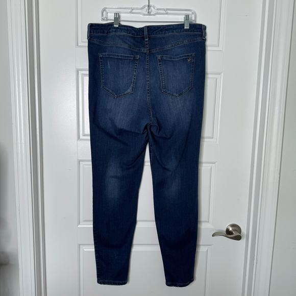 William Rast Womens Sculpted High Rise Blue Denim Skinny Jeans Size 33 - Picture 12 of 13